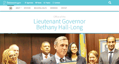 Desktop Screenshot of ltgov.delaware.gov