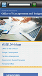 Mobile Screenshot of omb.delaware.gov
