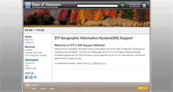 Desktop Screenshot of gis.dti.delaware.gov