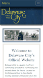 Mobile Screenshot of delawarecity.delaware.gov