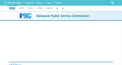Desktop Screenshot of depsc.delaware.gov