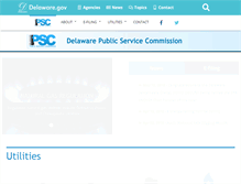 Tablet Screenshot of depsc.delaware.gov