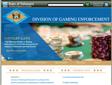 Tablet Screenshot of dge.delaware.gov