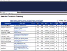 Tablet Screenshot of contracts.delaware.gov