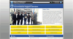 Desktop Screenshot of gss.omb.delaware.gov