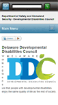 Mobile Screenshot of ddc.delaware.gov