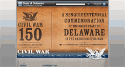 Desktop Screenshot of civilwar.delaware.gov