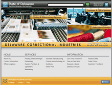 Tablet Screenshot of dci.delaware.gov
