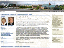 Tablet Screenshot of dpctaskforce.delaware.gov