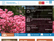 Tablet Screenshot of delaware.gov
