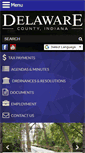 Mobile Screenshot of co.delaware.in.us